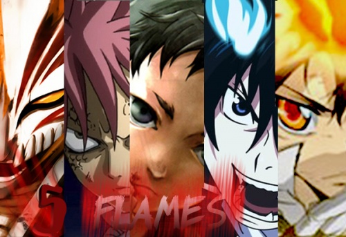5 flames [AMV] (AMV News: Big Contest 2013)