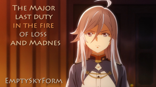 the Major last duty in the fire of loss and Madnes