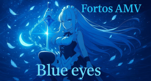 Переродился в седьмого принца АМВ || Tensei shitara Dainana Ouji Datta node AMV 4k 60fps - Blue eyes